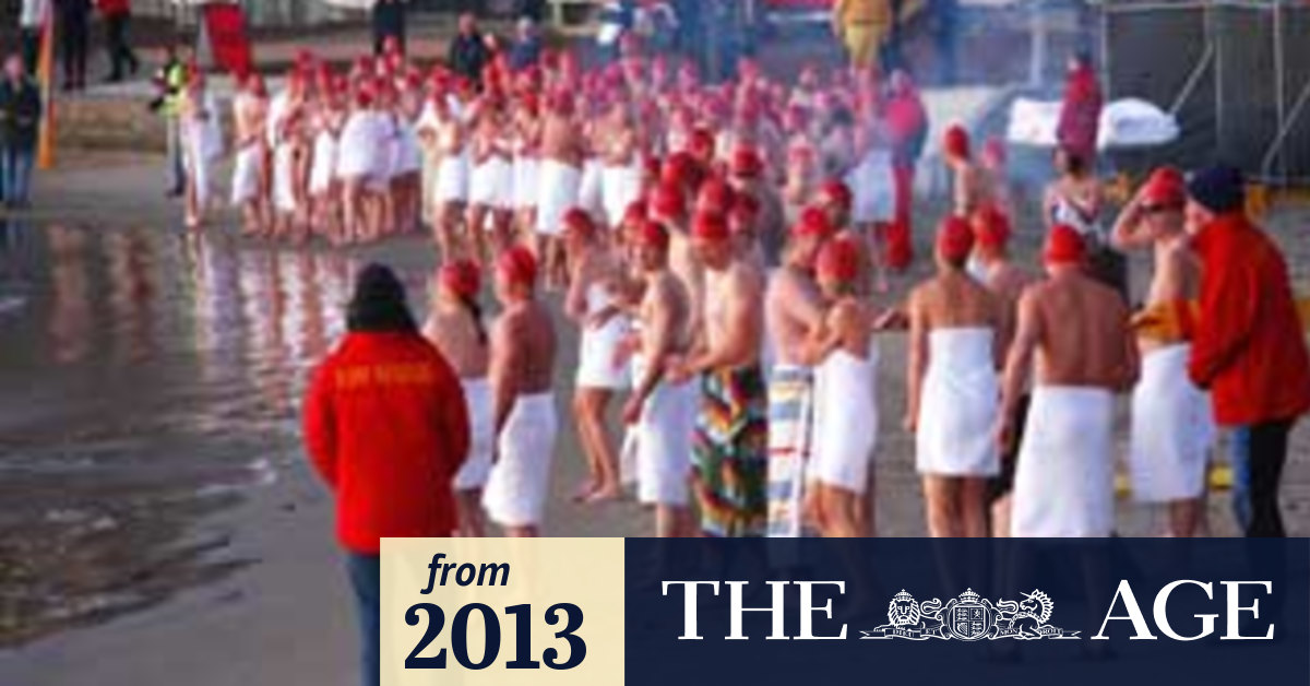 Hobart Braves The Cold For Nude Solstice Swim